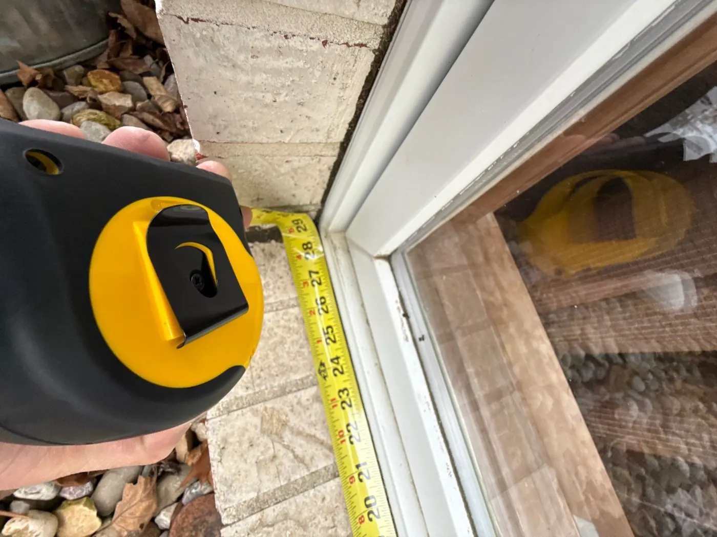Window replacement documented in Windfall